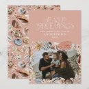 Search for shell on christmas cards Sea