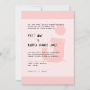 Search for silver and peach wedding invitations Pink