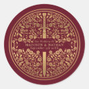 Search for red wedding stickers Floral