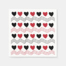 Search for red heart napkins Chic