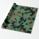 Search for green army camouflage wrapping paper Jungle