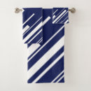Search for navy and white bath towels Dark blue