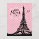 Search for girly eiffel tower postcards Pink