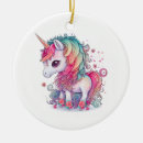 Search for rainbow unicorn christmas tree decorations Magical