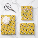 Search for bumble bees wrapping paper Honey