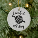 Search for crochet christmas tree decorations Yarn