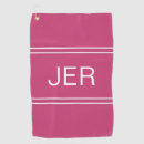 Search for hot pink golf towels Golfer
