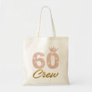 Search for birthday party tote bags 60th