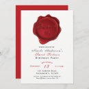Search for wax seal invitations Vintage