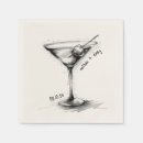 Search for martini napkins Rehearsal dinner