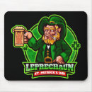 Search for leprechauns mouse mats Fun