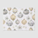 Search for christmas ornament tissue paper Black