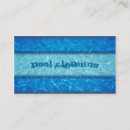 Search for pool cleaning business cards Water