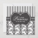 Search for black princess baby shower invitations Elegant
