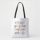 Search for alphabet tote bags Children