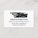 Search for mobile detailing business cards Modern