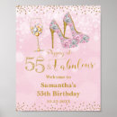 Search for 50 and fabulous posters Pink and gold
