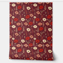 Search for white floral pattern art Poppy