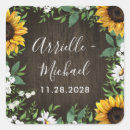 Search for daisy wedding stickers Sunflower