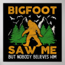 Search for yeti posters Bigfoot