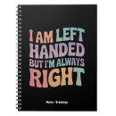 Search for left hand notebooks Funny