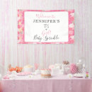 Search for new baby girl banners Modern