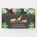 Search for jungle baby shower banners Tropical