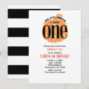 Search for our little pumpkin 1st birthday invitations Girl