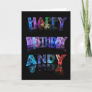 Search for andie cards For him