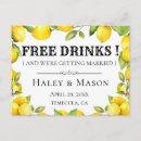 Search for free drinks save the dates Chic