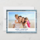 Search for beach photo christmas cards Rustic