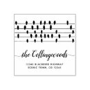 Search for bird rubber stamps Return address