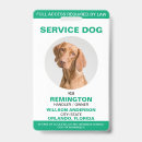 Search for service dog id badges For pets