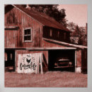 Search for vintage red car posters Antique
