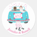 Search for car wedding stickers Pink