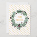 Search for yellow christmas cards Wreath