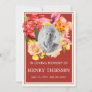 Search for memorial service program invitations Order of service