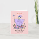 Search for will you be my godparents cards Godmother