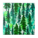 Search for pine tree tiles Watercolor
