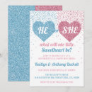 Search for valentine gender reveal invitations Sweetheart