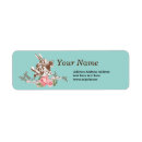 Search for alice return address labels Watercolor