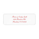 Search for plain return address labels Script