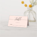 Search for pink place cards Timeless