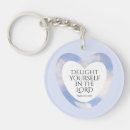 Search for blue heart keychain key rings Encouragement