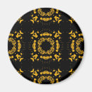 Search for black floral pattern magnets Abstract