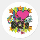 Search for love the 80s stickers Funny
