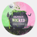 Search for witches brew stickers Halloween baby shower