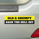 Search for back off bumper stickers Driver