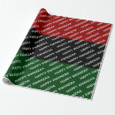 Search for happy kwanzaa wrapping paper Green