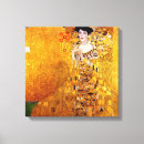 Search for portrait canvas prints Gustav klimt